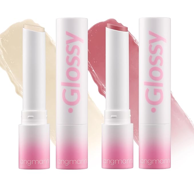 LANGMANNI Tinted Lip Butter, Ultra-Moisturizing&Long-Lasting, Locks in Hydration, LANGMANNI