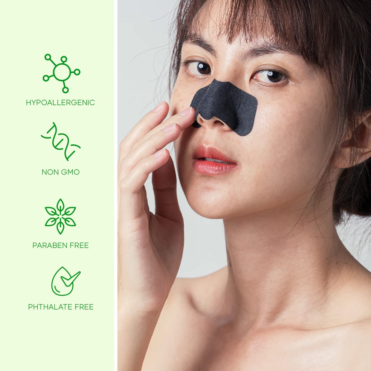 Skin 2.0 Tea Tree & Charcoal Peel-Off Face Mask - Blackhead Remover, Reduces Acne & Pores, Deep Cleansing - Dermatologist Tested Korean Skincare - Clean Beauty, Cruelty-Free - 6.7 Fl oz