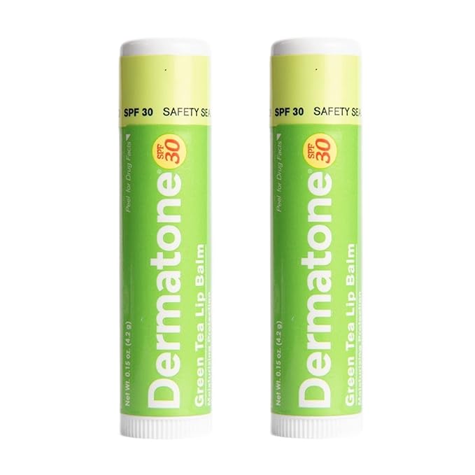 Dermatone Green Tea Lip Balm SPF