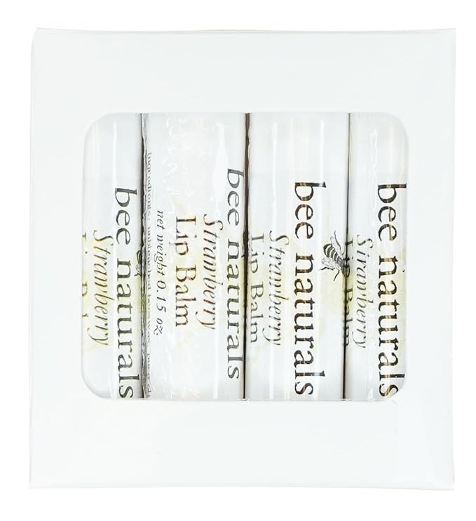 Bee Naturals Strawberry Lip Balm -