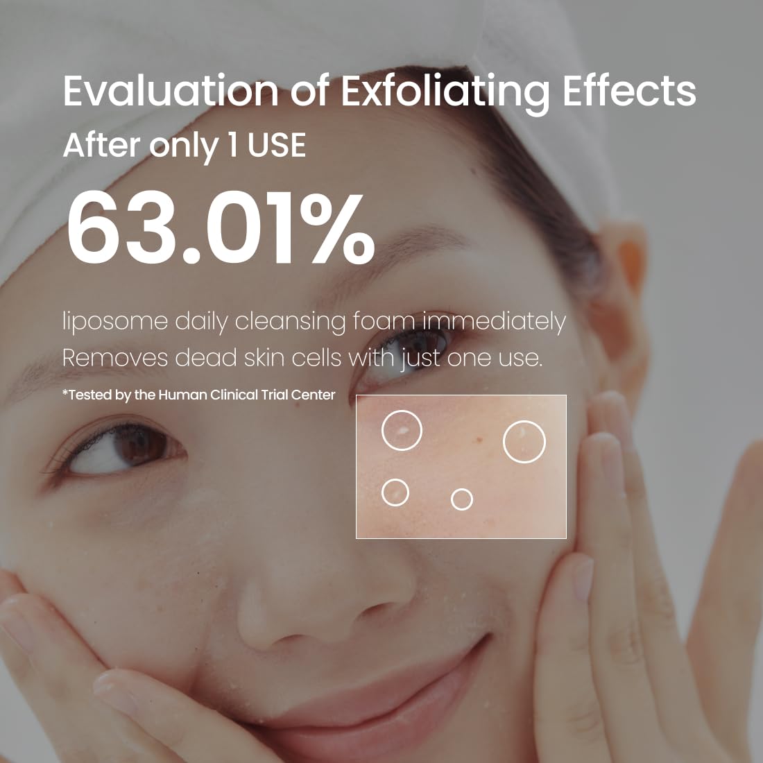 delphyr Liposome Daily Cleansing Foam, Gentle Exfoliation for Sensitive Skin with Centella Asiatica TECA, Deep Pore & Makeup Cleanser, Korean Skincare for Trouble Care (4.05 fl. oz, 120ml)