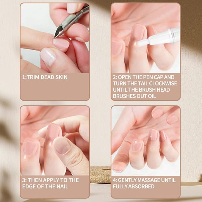 6Pcs Cuticle Oils Pen Nourishment