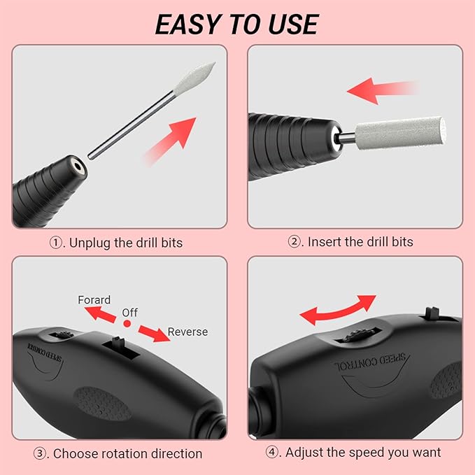 Airsee n24 portable electric nail