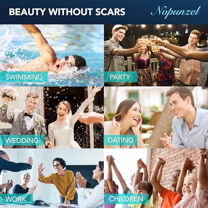 Silicone Scar Gel: Silicone Gel for Scars - Improve Scar Appearance for Old and New Scars - Medical Grade Silicone - Advanced Scar Gel - Scalds - Surgery - Injury - Stitches - Burns - 20g