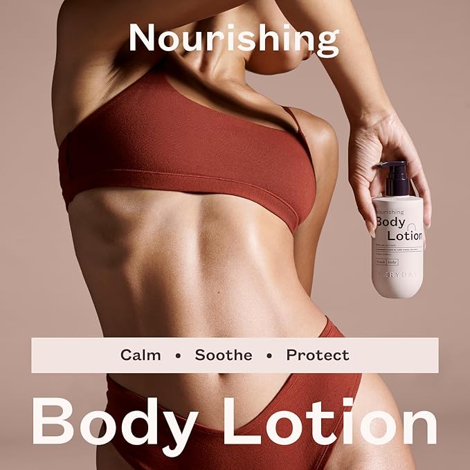 frank body Nourishing Body Lotion | Decadent Cream with Oat Extract, Avocado Oil & Squalane | Gentle, Calming & Last Hydration | Vegan & Cruelty Free | Sandalwood & Vanilla Scent | 250ml/ 8.45 fl oz
