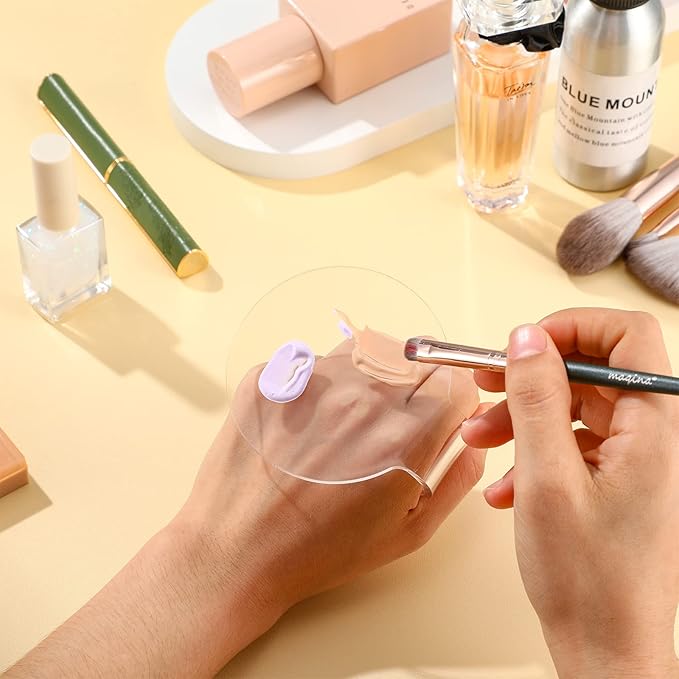 Makeup Mixing Palette 2 Pieces Handheld Makeup Mixing