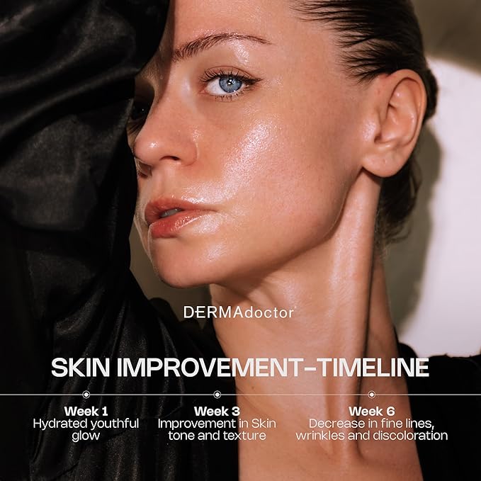 DERMAdoctor Vitamin C Face Cream for Aging Skin | Facial Moisturizer Wrinkle Cream with Vitamin C for Face - Targets Fine Lines, Wrinkles, Dullness, Aging, and Dehydrated Skin Daily moisturizer -1 oz