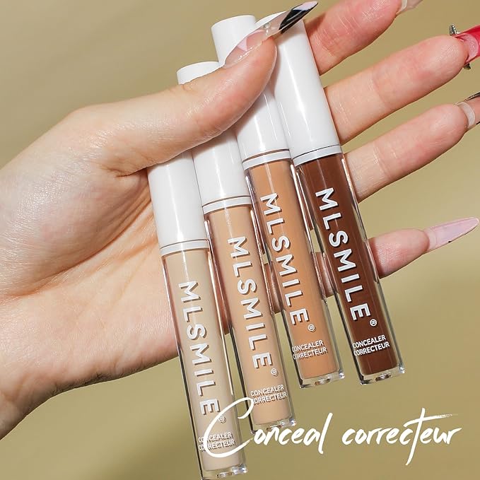 Pink Concealer HD Liquid Contour, Hydrating, Lightweight, Full Girls, 03