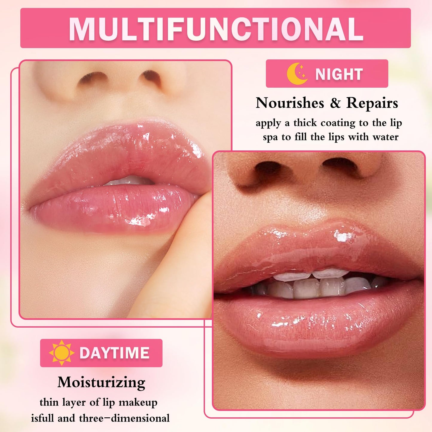 LZXLUKGIR 6PCS Honey Pot Lip Balm,Moisturizing Beebalm Lip Balm,Repair Bee Lip Balm Honey Pot,Fruity Lip Sleeping Mask,Hydrating Lip Mask Overnight,Reduces Lip Lines Lip Care Products