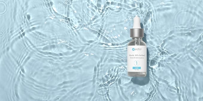 Glycolic Acid 30% Gel Peel - Enhanced with Retinol and Green Tea Extract (Professional Chemical Peel)- 1 fl oz 30mL