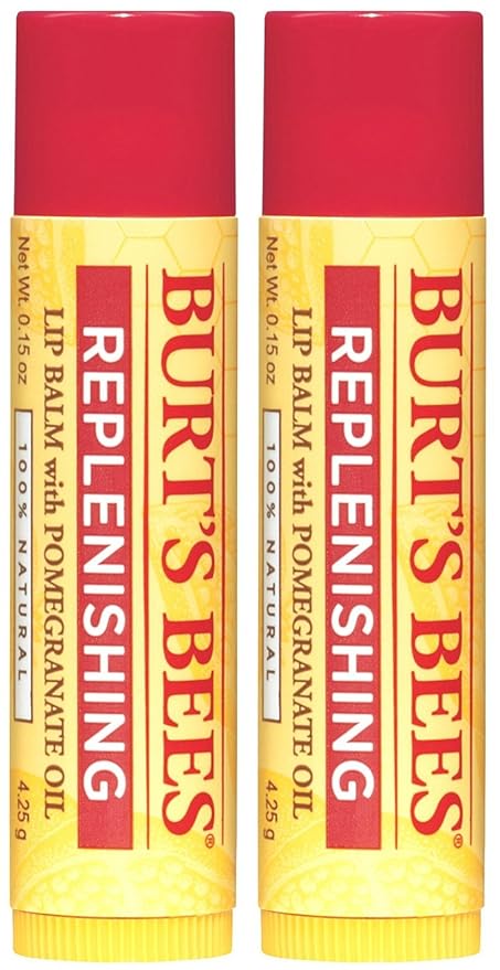 Burt's Bees Lip Balm, Pomegranate Oil,