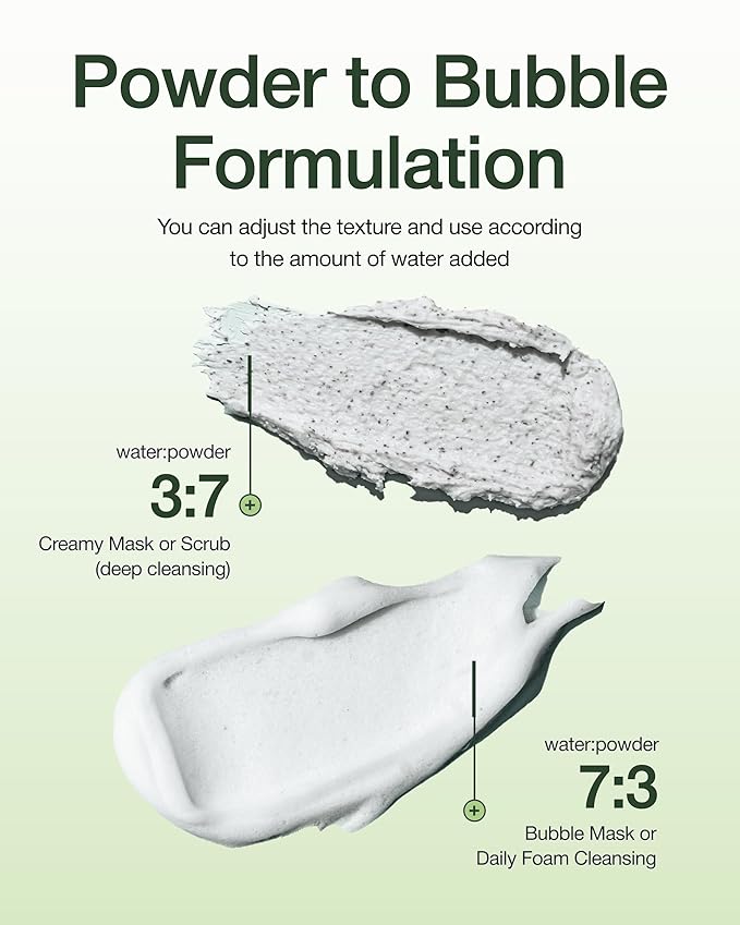 CENTELLIAN 24 Madeca Enzyme Cleansing Powder (2.03fl oz) - Gentle Daily Exfoliating Face Cleanser & Mask for Smooths Skin, Reduces Oil & Remove Impurities, Korean Skin Care. TECA, Mint Powder