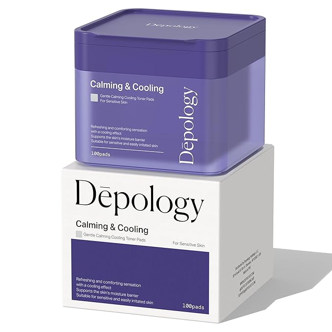 depology Blemish & Tone Toner Pads – Helps Fade Dark Spots Facial Pads & Uneven Skin Tone with Lactic Acid, Bakuchiol & Centella, Daily Exfoliating for Sensitive Skin