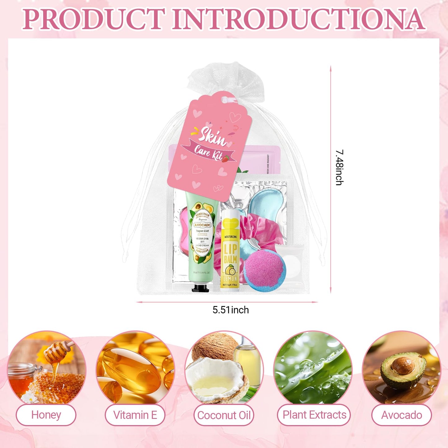 120 PCS Spa Party Supplies for Girls, Spa Party Favors Include Face Masks Skincare, Hand Cream, Lip Balm, Under Eye Patches, Lip Mask, Foot Bath Bombs, Bulk Birthday Sleepover Party Supplies for Women