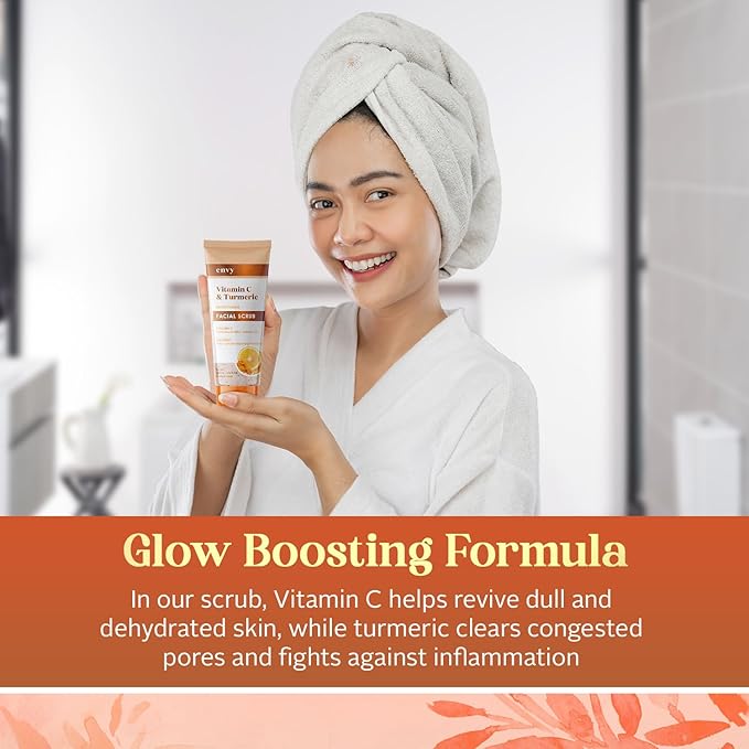 Envy Facial Scrub (Vitamin C & Turmeric)