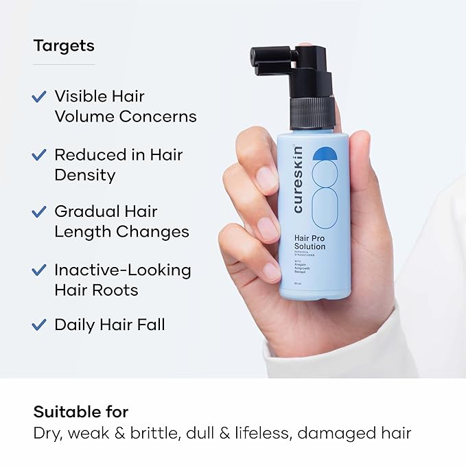 Hair Growth Serum Rosemary Hair Spray | Rosemary Oil for Hair | Anti Hair Fall Serum for Men & Women | Strengthen Roots, Nourish Scalp, 2.02 Fl Oz (Pack of 1)