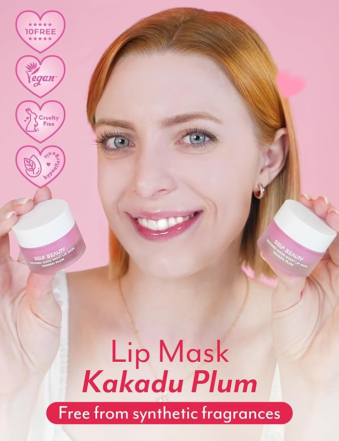 SelfBeauty Lip Mask - Kakadu Plum, 0.51fl.oz