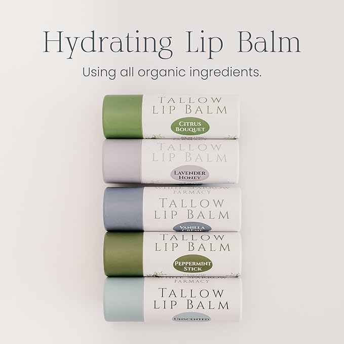 Organic Tallow Lip Balm (Citrus Bouquet)