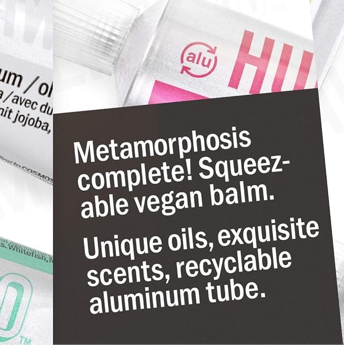 Hurraw! Balmtoo Squeezable Balm, Lavender Rose: