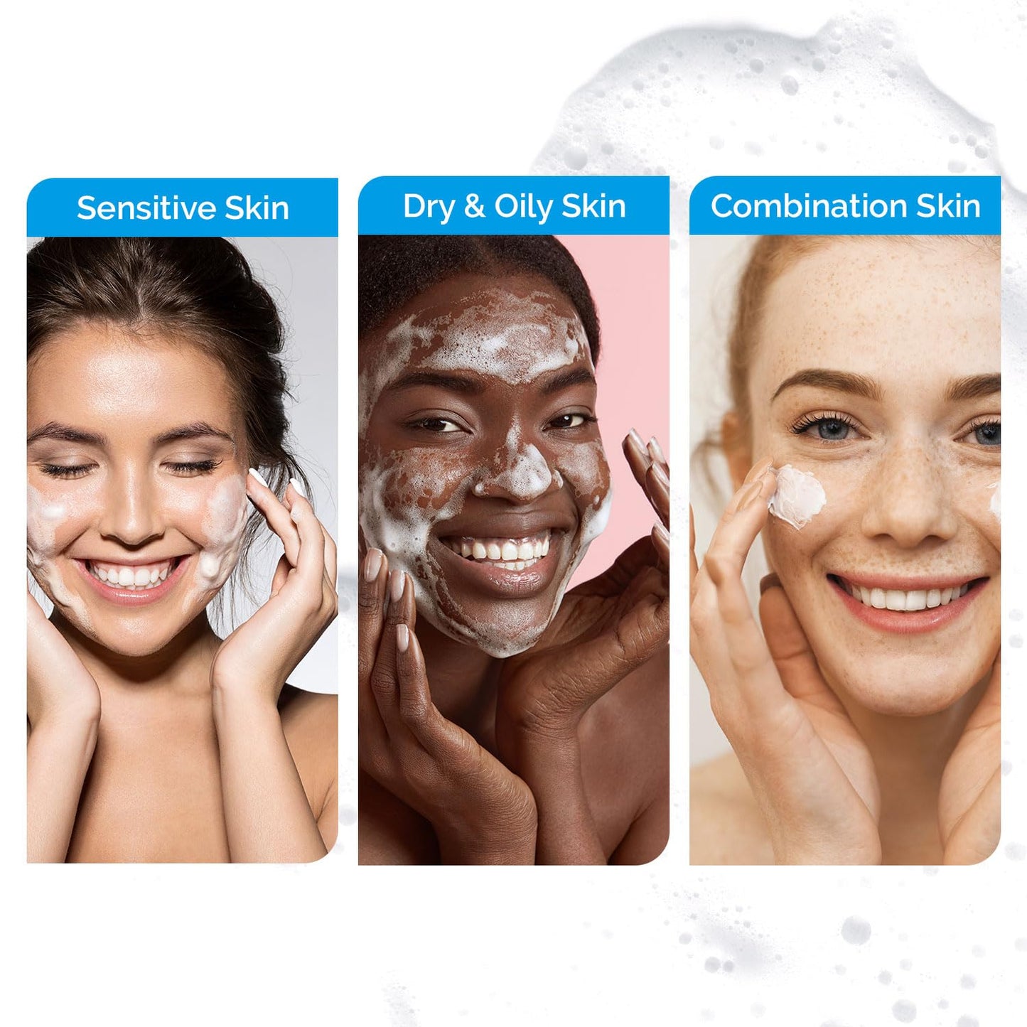 BENETUS Lacto Alaska Bubble Foam, Facial Cleanser, Face Wash, Moisture Balance, for Sensitive Skin Korean Skincare 200ml