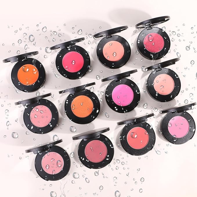 Blush Powder Face Makeup, Matte Natural Glow Blushing Blush 3