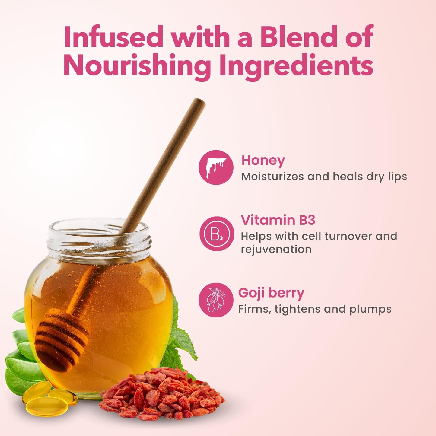 Patchology Lip Gloss for Women - Glossy, Clear Shine Hydrating Lip Balm with Aloe, Honey, Goji Berry Oil - Moisturizing Lip Treatment for Dry, Cracked Lips - Light, Clean for Soft, Smooth Lips (15ml)