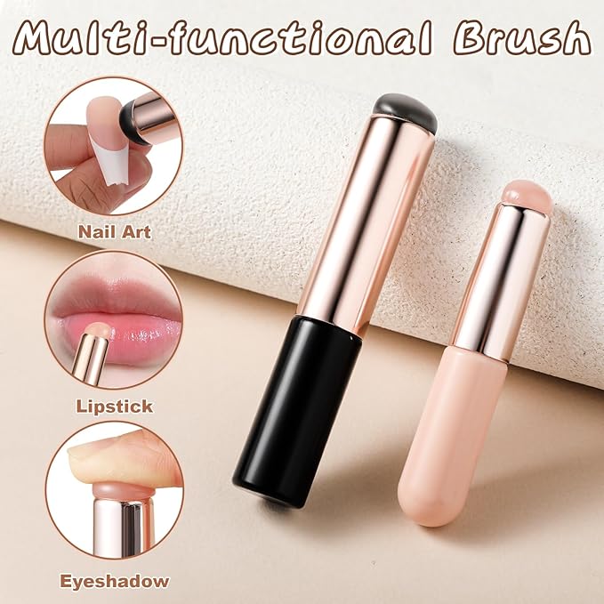 2 pack silicone nail brush