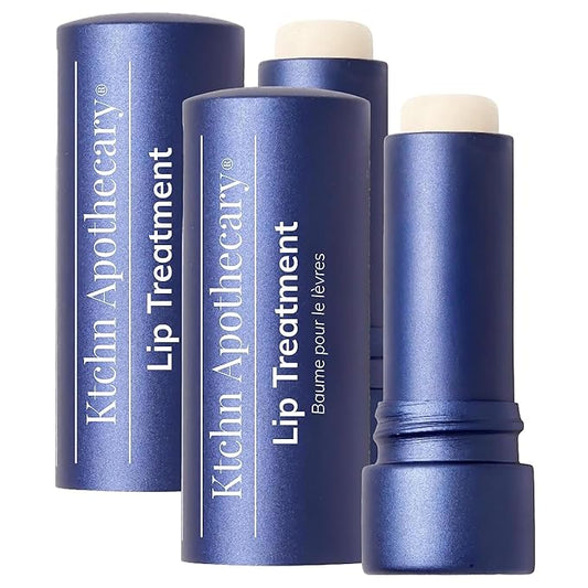 Ultra-Hydrating Lip Balm | Moisturize, Condition, Soften, & Protect Dry or Chapped Lips | Silky & Smooth —Never Waxy or Sticky | Handcrafted 100% Natural, Nourishing | Classic Formula, Pack of 2