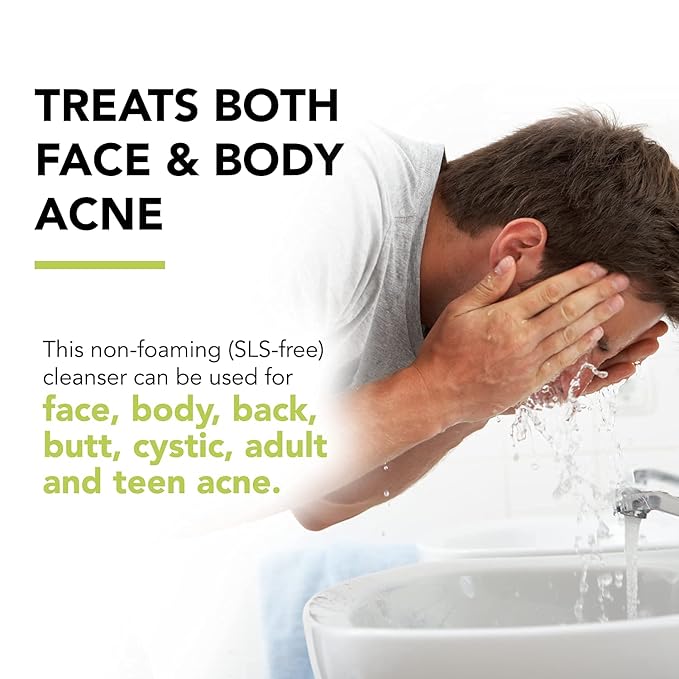 humane Maximum-Strength Acne Wash, Clarifying Toner, and Oil-Free Moisturizer Bundle - 10% Benzoyl Peroxide Acne Treatment