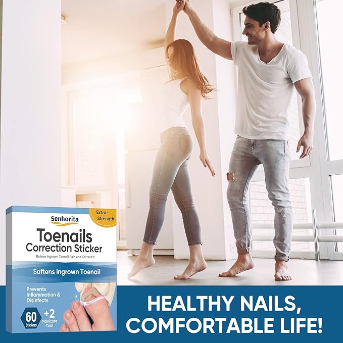 Ingrown Toenail Treatment, 60Pcs Ingrown Toenail