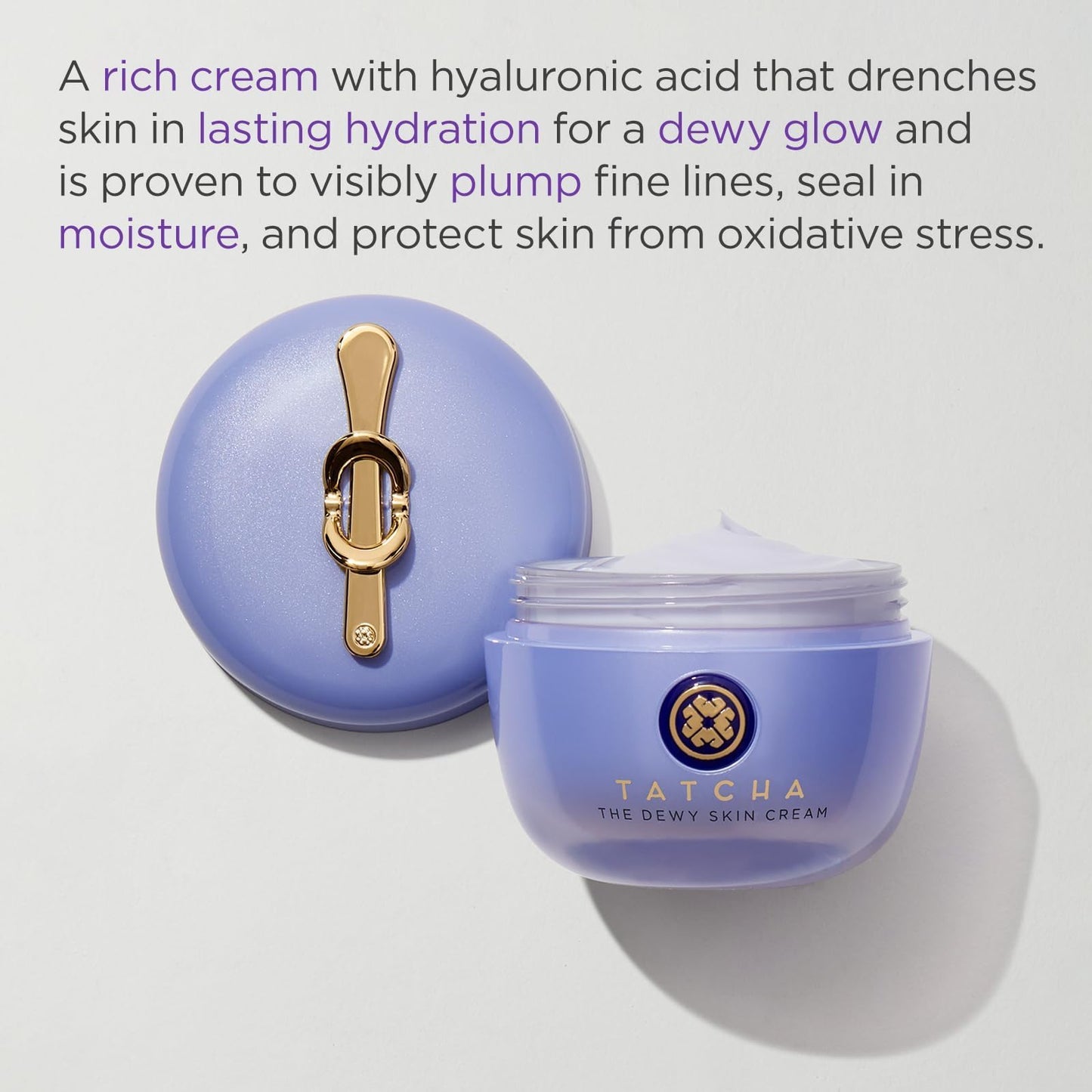 Tatcha Dewy Skin & Lips Hydrating Ritual Set, Travel Rice Wash, Full Size Dewy Skin Cream, Wisteria Lip Mask ($119 Value)
