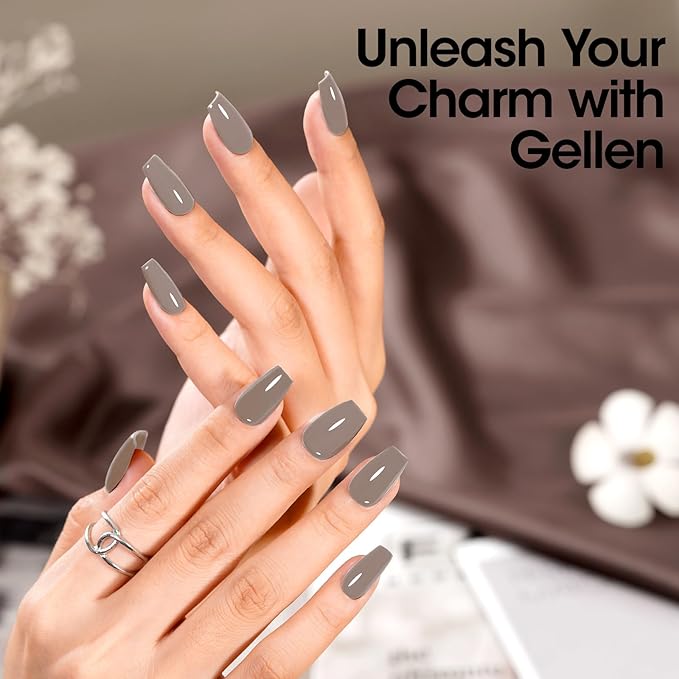 Gellen Gray Gel Nail Polish