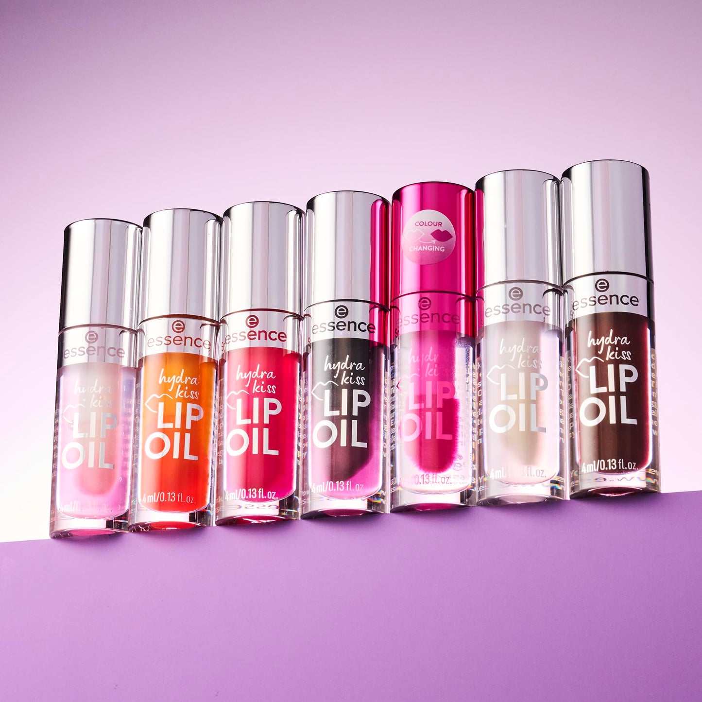 essence | Hydra Kiss Lip Oil |Intense Hydration & Glossy Finish | Infused with Hyaluronic Acid, Vitamin E & Jojoba Oil | Vegan & Cruelty Free (08 | Mocha Glow)