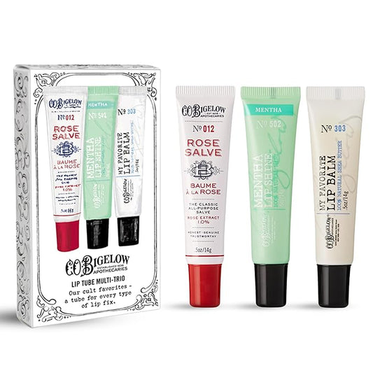 C.O. Bigelow Lip Balm Tube Trio, oz