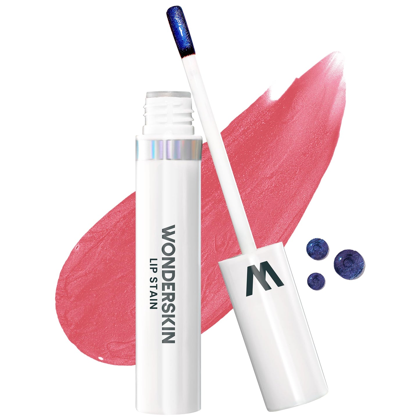 Wonderskin Wonder Blading All Day Lip Stain Peel Off Masque - Long Lasting, Waterproof and Transfer Proof Pink Lip Tint, Matte Finish Peel Off Makeup (Romance Masque)