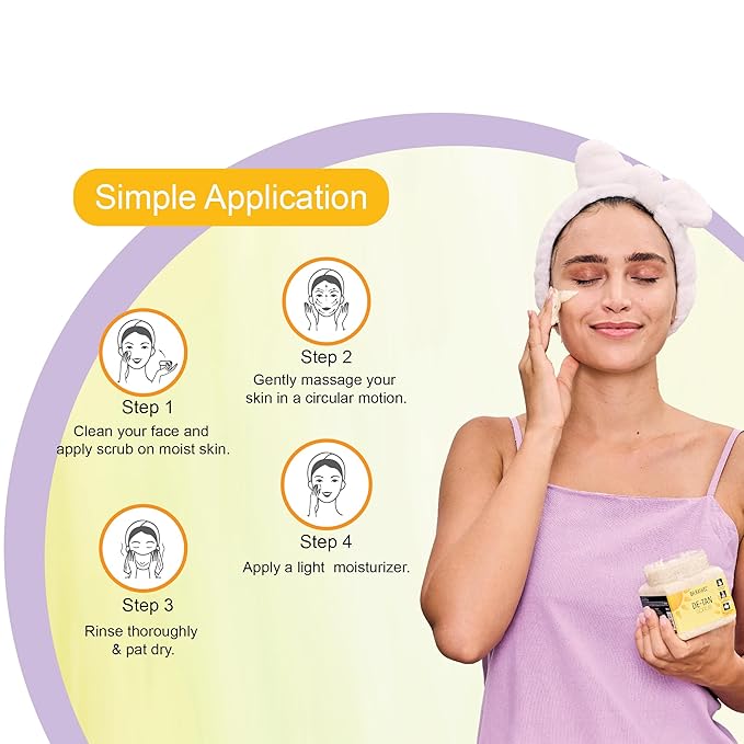 DR RASHEL De-Tan Face & Body Scrub 380ml – Exfoliating Cleanser with Natural Extracts for Tan Removal, Gentle Cleansing & Oil Control – Suitable for Most Skin Types 12.84 Fl Oz