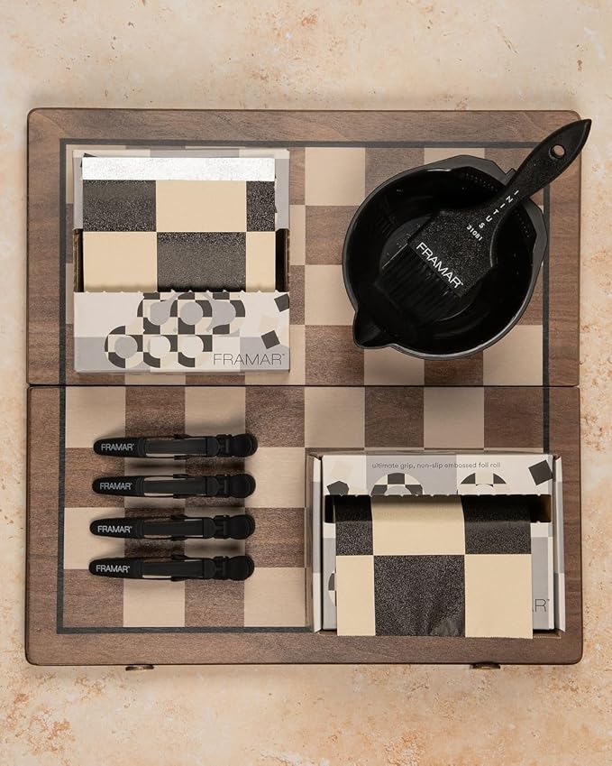 FRAMAR Checked Out Hair Foil