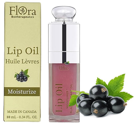 FLORA BLACK CURRANT LIP OIL |