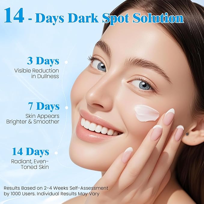 Dark Spot Remover for Face,Dark Spot Corrector, Dark Spot Serum for Sun Spots, Age Spots, Brown Spots,Acne Scars,Melasma Brown Spot -Advanced Formula with Niacinamide Retinol for Women (1.0 Fl Oz)
