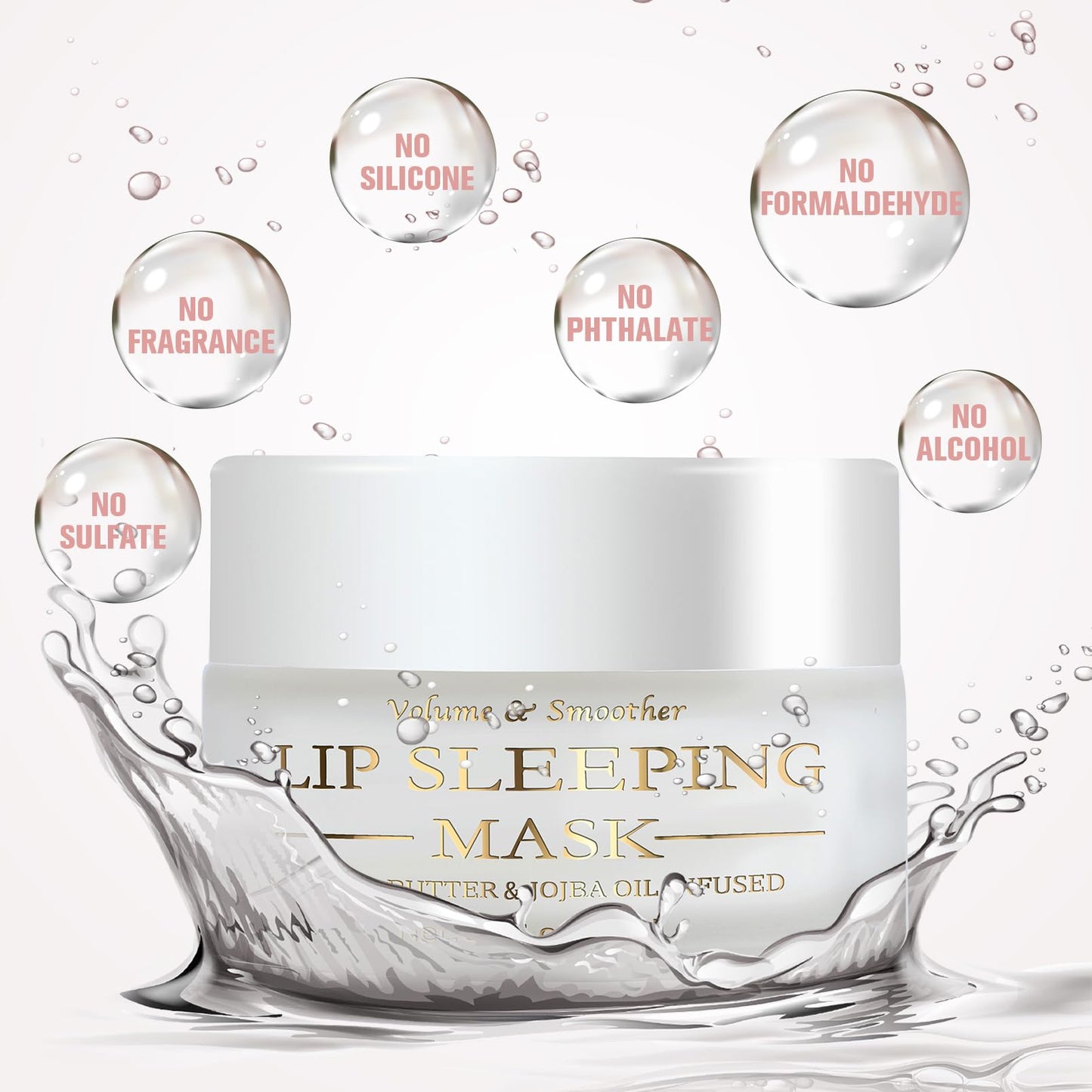 Yihurlm Lip Mask,Lip Sleeping Mask,Moisturizing Lip Balm,Sleeping lip mask for Lip Wrinkles Repair,Overnight Lip Mask for Dry Chapped Lips,Lip Treatment Mask,Hydrating Lip Mask With Vitamin C(20ml)