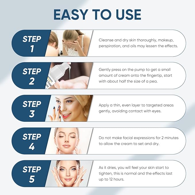 Instant Face Lift Cream, Temporary Skin Tightening