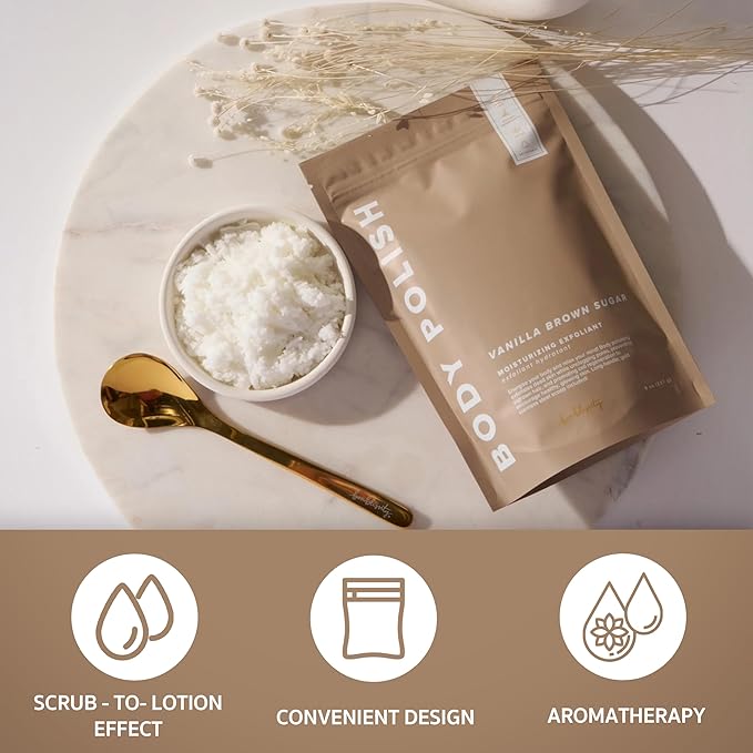 Body Scrub, Body Polish [BROWN SUGAR]