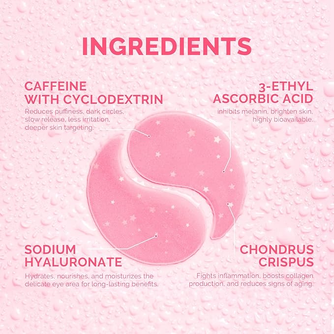 Enaskin naturals brightening eye masks: