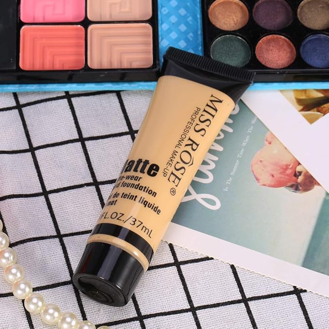 matte, Smooth Liquid Concealer Cream, Makeup Base Face Cream(#6) matte