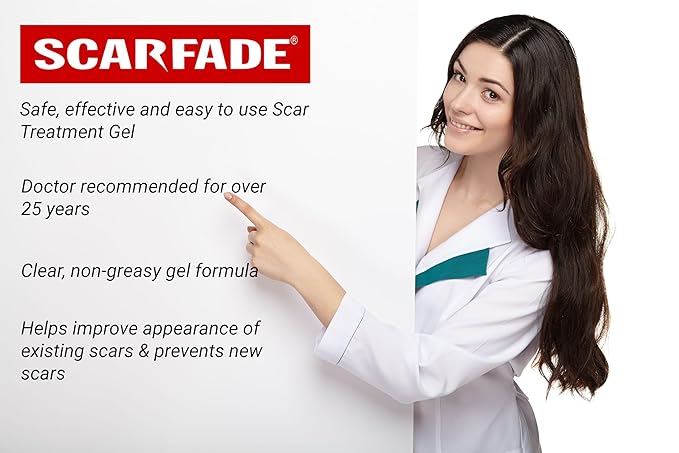 Elite Advanced Scar Treatment, Scar Removal, Scar Therapy, Scar Prevention, Anti Scar Gel with Silicone & Vitamin C -15g