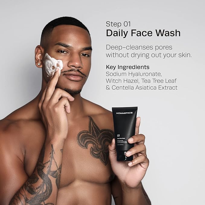 HommeFace Daily Trio Skin Care Set