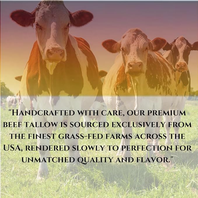 100% Grass-Fed Beef Tallow Balm, Manuka Honey MGO263+, Organic Beeswax & Olive Oil, Beef Tallow for skin,Handmade Moisturizer for Dry Skin, Eczema Relief, & Healing Skin2oz, Orange