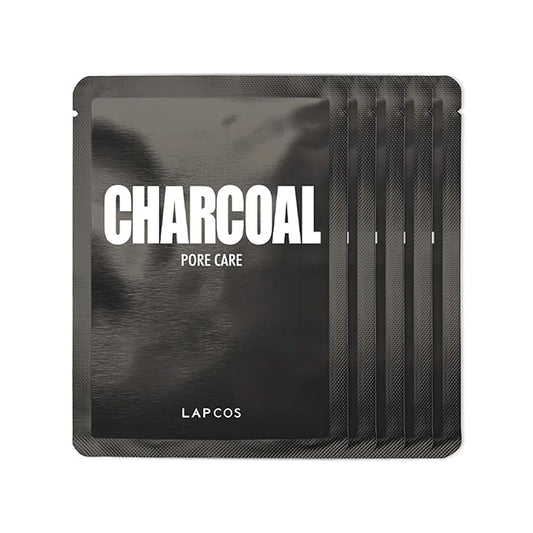 LAPCOS Charcoal Sheet Mask, Daily Face Tighten