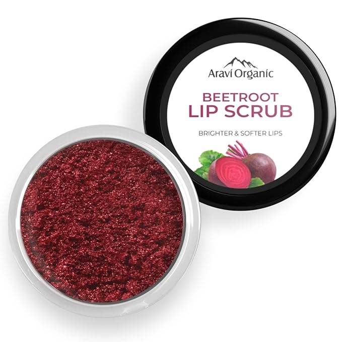 Beetroot Lip Lightening Scrub Balm