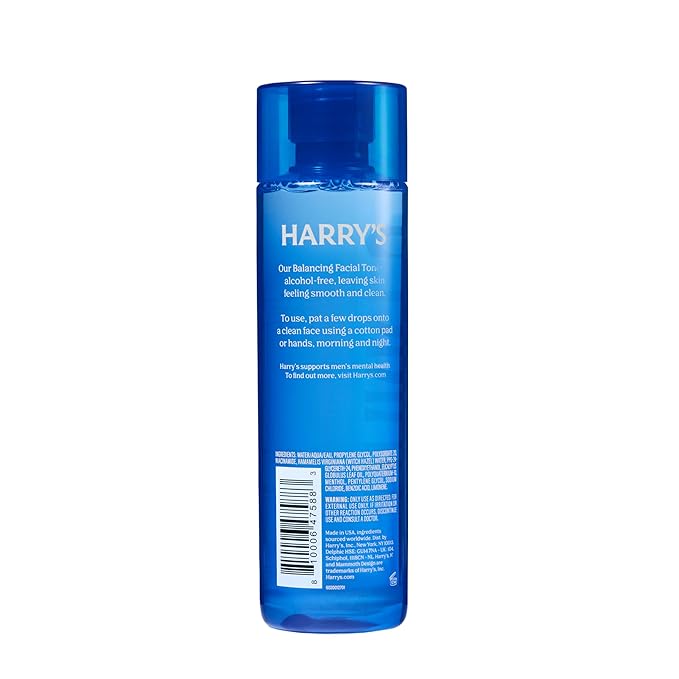 Harry's Freshening Hydrating Toner for Face, Skin Care Toner for Refreshed, Clean, Hydrated Skin, 8.35 Fl Oz, 2 Pack